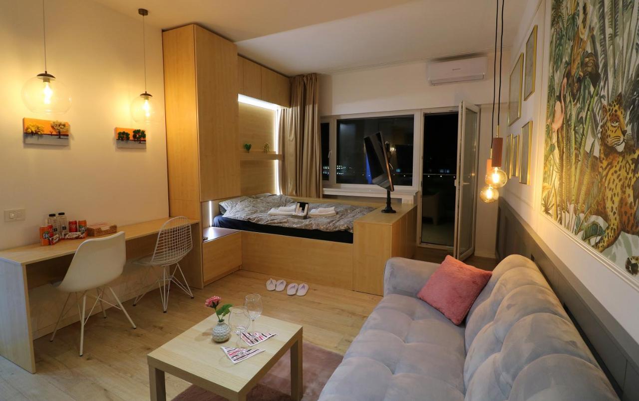 Apartament Deluxe Studio Old Center Panoramic View Terrace Bukareszt Zewnętrze zdjęcie