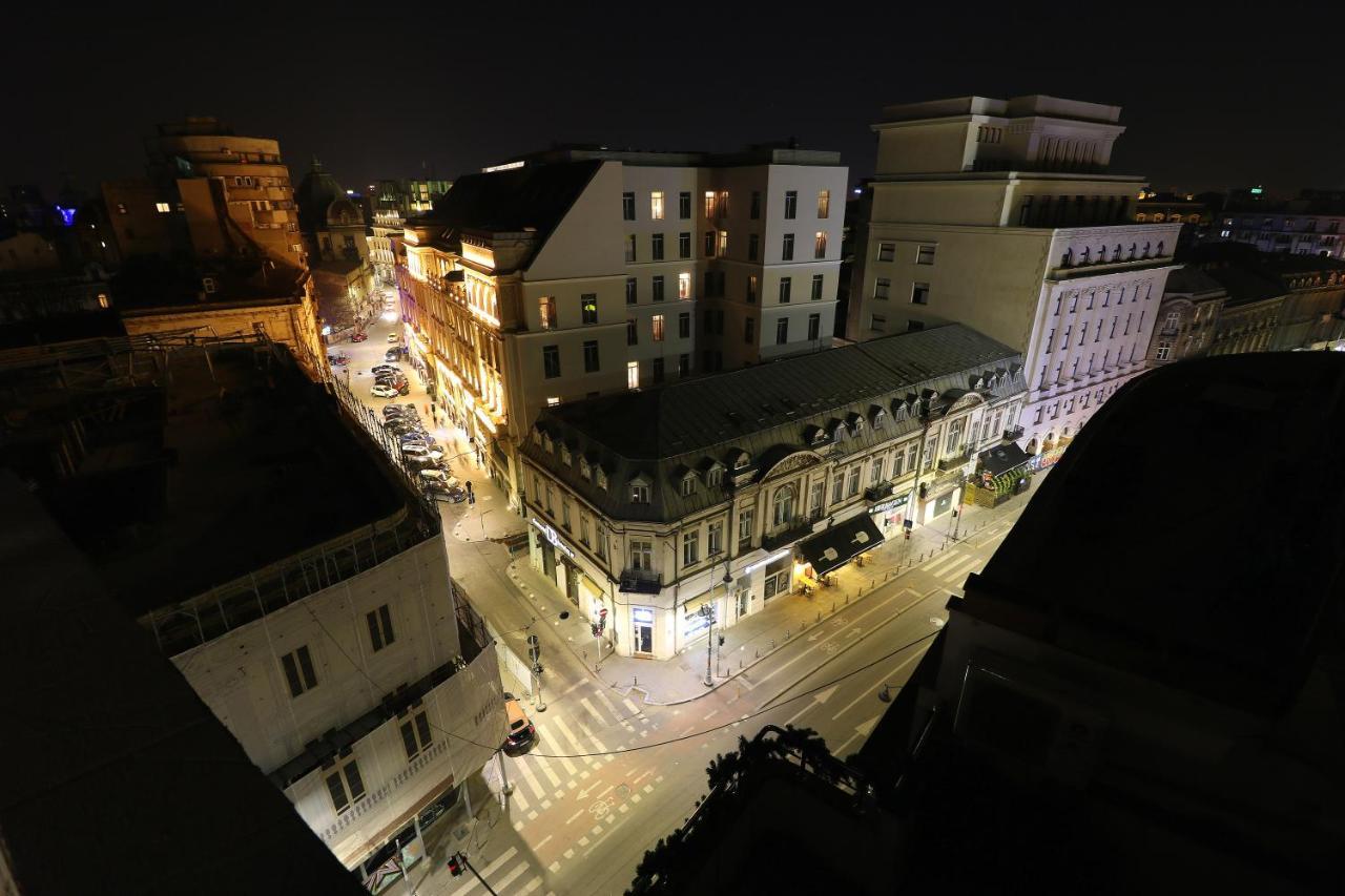 Apartament Deluxe Studio Old Center Panoramic View Terrace Bukareszt Zewnętrze zdjęcie