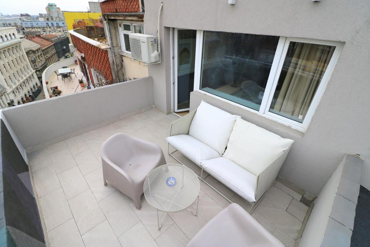 Apartament Deluxe Studio Old Center Panoramic View Terrace Bukareszt Zewnętrze zdjęcie