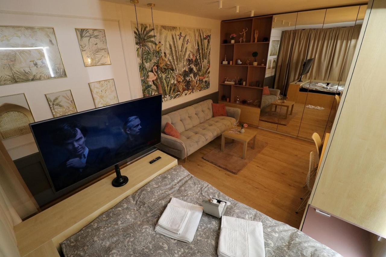 Apartament Deluxe Studio Old Center Panoramic View Terrace Bukareszt Zewnętrze zdjęcie