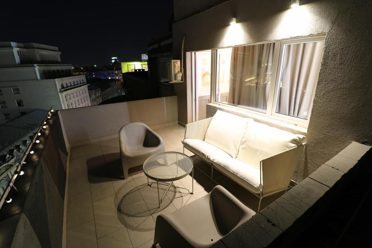 Apartament Deluxe Studio Old Center Panoramic View Terrace Bukareszt Zewnętrze zdjęcie